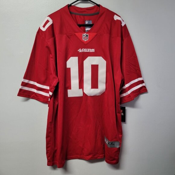 Garoppolo 49ers Jersey Red NFL Mens XXL 10 Football Fan Team Game Day Superbowl - Picture 10 of 10
